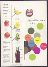 #CC211 - 1951 Coca Cola Carton Insert Booklet About Coca Cola - Fifty Million