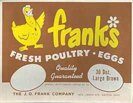 #ZLC030 - Franks Egg Crate Label