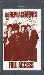 ##MUSICBP1932 - The Replacements Laminated OTTO Full Access Pass from the 1990-91 Farewell Tour