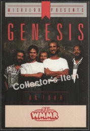 ##MUSICBP0182  - 1987 Genesis Radio Promo Invisible Touch Tour OTTO Backstage Pass - WMMR 