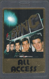 ##MUSICBP1940  - NSYNC Laminated Perri All Acce...