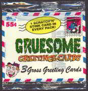 #Cards168 - Pack of Gruesome Greetings Trading Cards