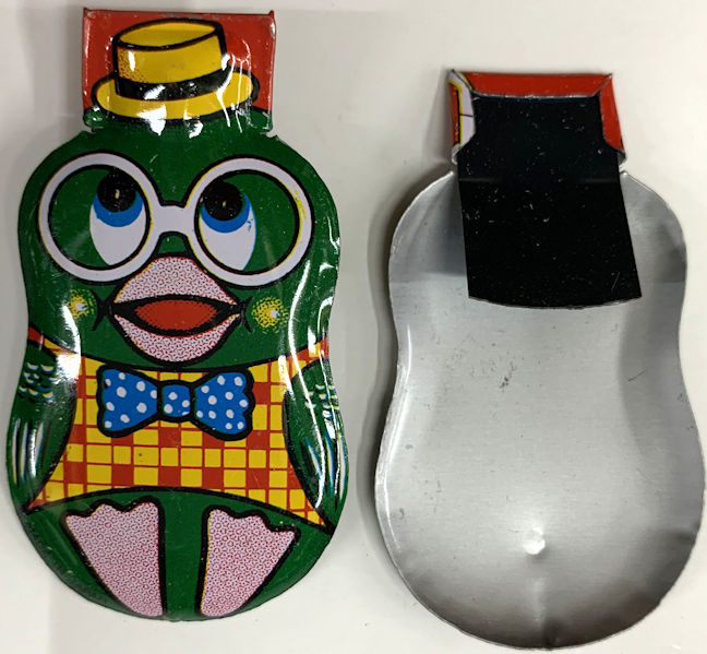 2 Tin litho clickers