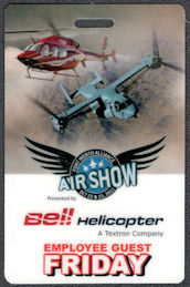 ##MUSICBP1166 - 2011 Fort Worth Alliance Air Show OTTO Sheet Laminate Pass