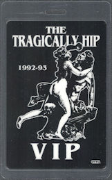 ##MUSICBP1754 - The Tragically Hip OTTO Laminated VIP Pass from the 1992-93 Tour
