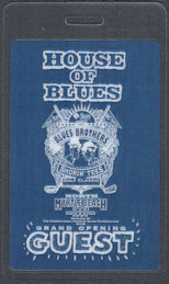 ##MUSICBP2133 - Rare House of Blues Blues Brothers OTTO Laminated Guest Pass from the 1997 Grand Opening in Myrtle Beach