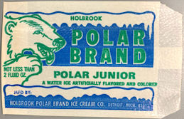 #PC121 - Holbrook Polar Brand Polar Junior Ice Bar Bag - Polar Bear