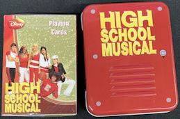##MUSICBQ0206 - Licensed Disney High School Musical Card Tin - United States Playing Card Company