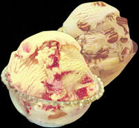 #DA051 - Pair of Cardboard 1950s Ice Cream Dish...