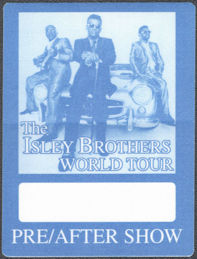 ##MUSICBP1536 - The Isley Brothers OTTO Cloth Pre/After Show Pass from the 1996 Mission to Please Tour