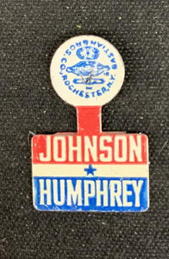 #PL174 -  Johnson Humphrey Political Tab