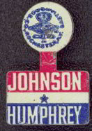 #PL174 -  Johnson Humphrey Political Tab