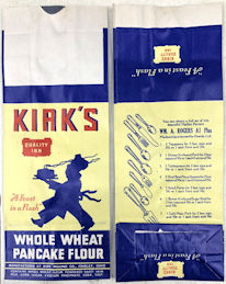 #CS584 - Kirk's Whole Wheat Pancake Flour Bag