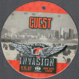 ##MUSICBP1438 - Kroq LA Invasion OTTO Guest Pass from 2007 Show - Kid Rock, Foo Fighters, Paramore