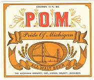 #ZLBE017 - Group of 5 Pride of Michigan Labels ...