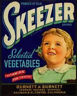 #ZLC060 - Skeezer Vegetable Crate Label