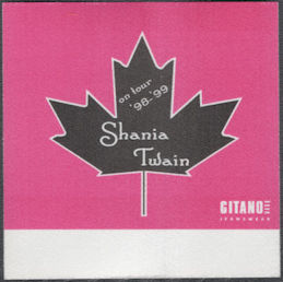 ##MUSICBP1905 - Shania Twain Cloth PERRi Backst...