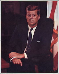 #PL347 - Large John F. Kennedy Promotional Picture