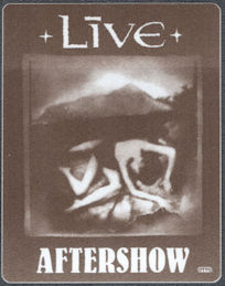 ##MUSICBP1592 - Live OTTO Cloth After Show Pass from the 1992 Mental Jewelry Tour