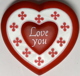 #HH221 - Love You Large Valentines Day Pinback