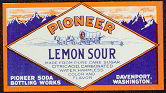 #ZLS074 - Pioneer Lemon Sour Soda Label