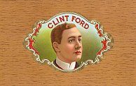 #ZLSC027 - Clint Ford Inner Cigar Box Label