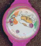 #HH084 - Toy Puzzle Watch marked Macy's and picturing Santa