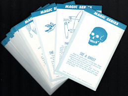 #Cards009 - Complete Set (16 cards) 1956 Exhibit Supply Magic Series Cards