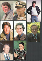 #CH477 - Group of 8 Different Male Movie Star P...