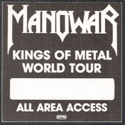 ##MUSICBP1258 -  Manowar OTTO Cloth All Area Ac...