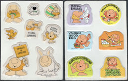 #CH515 - Set of 2 Different Licensed Ziggy Sticker Sheets