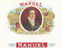 #ZLSC057 - Flor de Manuel Cigar Label
