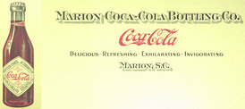 #CC230 - 1910s Letterhead from the Marion Coca ...