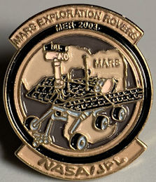 #MISCELLANEOUS359 - Cloisonné Pin Made for the Launch of the Spirit Mars Exploration Rover