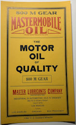 #ZLCA125 - Master Mobile Oil Can Label