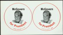 #PL161 - Large McGovern in Pinback Proof Sheet ...