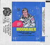 #TZCards073 - 1979 James Bond 007 Moonraker Wax...