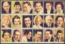 #CH233  - Full Pack of 1932 Screen Star Stamps Series 8