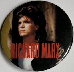 ##MUSICBQ0203 - 1989 Richard Marx Pinback Button from "Button-Up" 