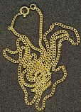#MS045 - Group of 8 Gold Necklace Chains
