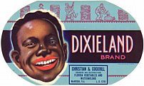 #ZLCA*031 - Dixieland Watermelon Crate Label