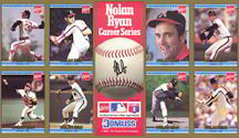 #BHSports069 - Large Coca Cola Donruss Nolan Ryan Career Series Poster