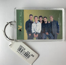 ##MUSICBQ0164 - Licensed NSYNC Keychain from 2000