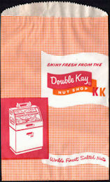 #PC112 - Group of 4 Double Kay Nut Shop Bags - Chicago 1953