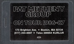 ##MUSICBP1320 - 1986-87 Pat Metheny Group Lamin...