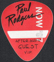 ##MUSICBP1020 - Paul Rodgers Cloth Backstage Pa...