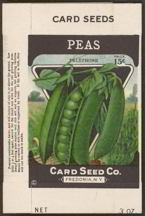 #CS206 - Telephone Peas Card Seed Box