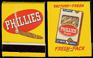#TM055 - Full Book of  Matches Advertising Phil...