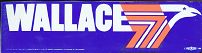 #PL073 - Wallace with Eagle Bumper Sticker