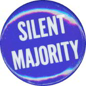 #PL114 - Smaller Silent Majority Button from th...